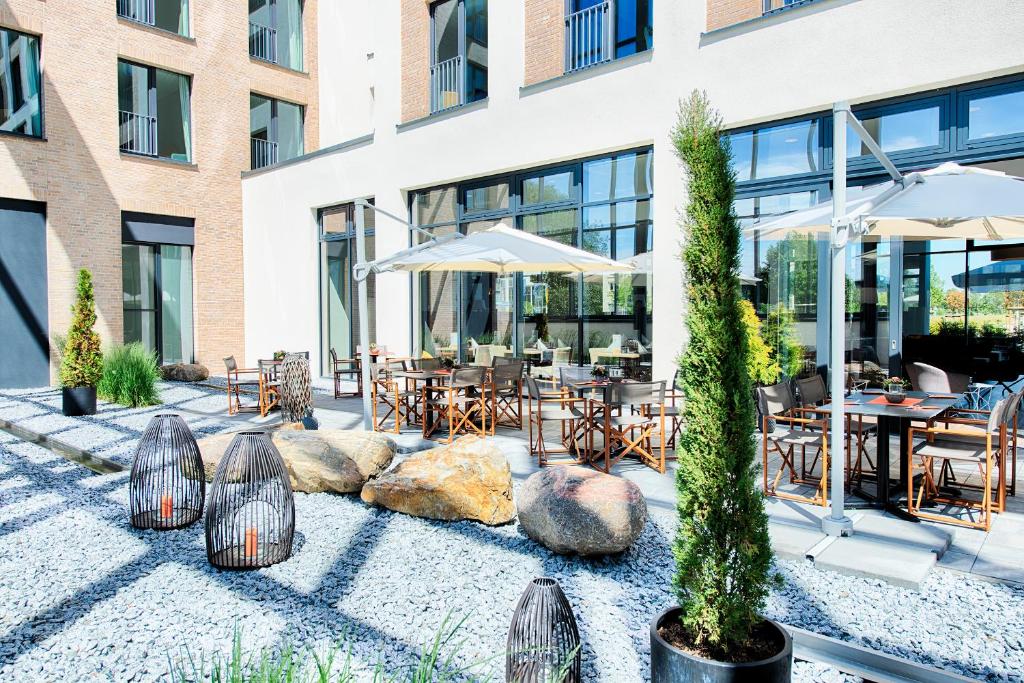 Das Gebäude in dem sich das Hotel befindet