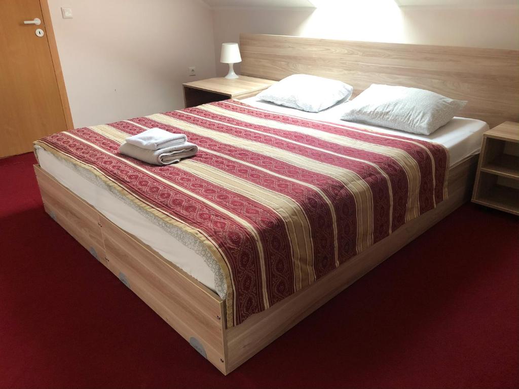 Postel nebo postele na pokoji v ubytování Idilė Bed & Breakfast - Visaginas