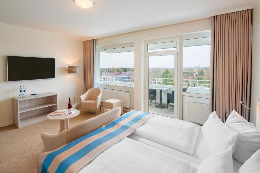 Posezení v ubytování Hotel Bellevue