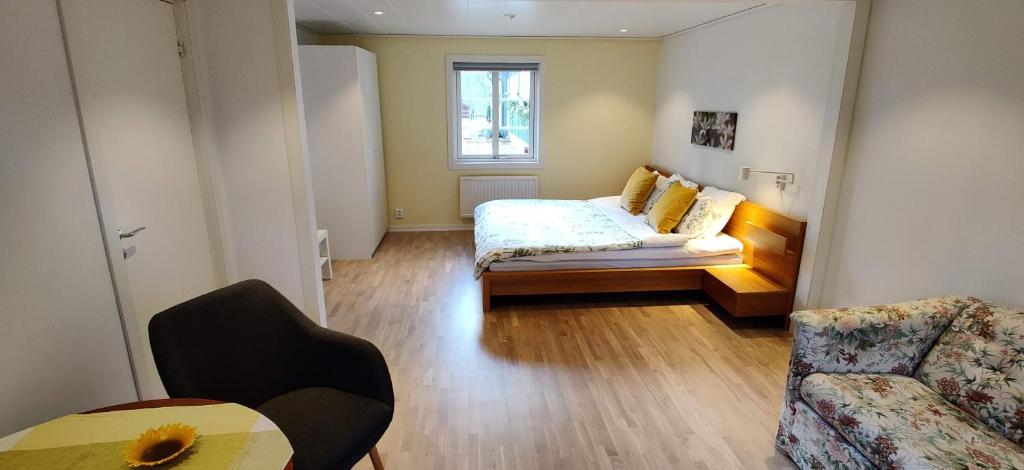 Posezení v ubytování Bolmsö B&B
