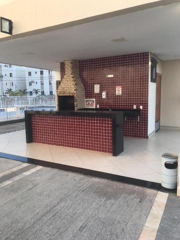  Apartamento mobiliado em condomínio fechado