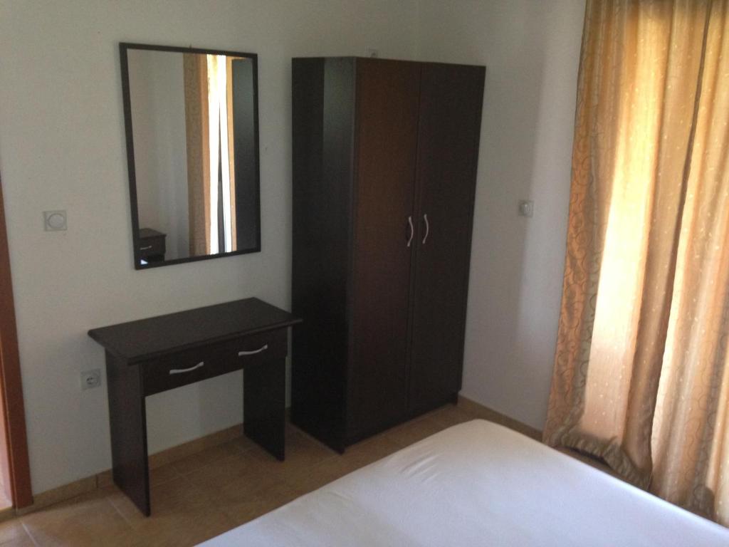 Postel nebo postele na pokoji v ubytování Niki Apartments