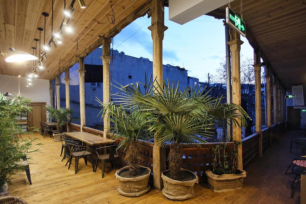 Restaurace v ubytování Paskunji Residence