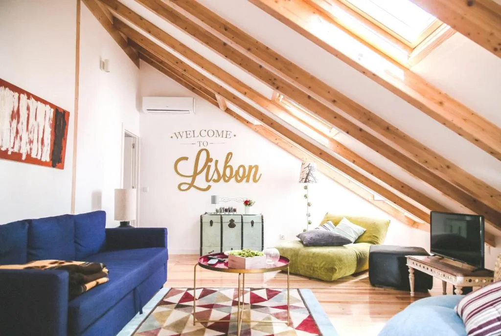 Apartment with 2 bedrooms in Lisboa with wonderful city view balcony and WiFi, Amadora, Portugal