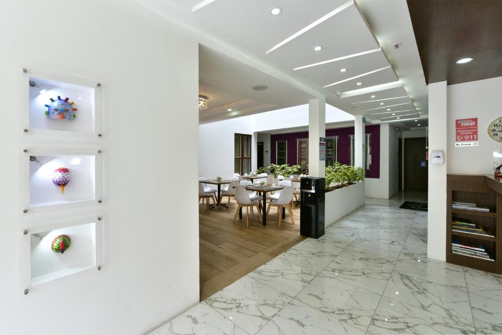 Restaurace v ubytování Hotel Gran Mariscal Quito