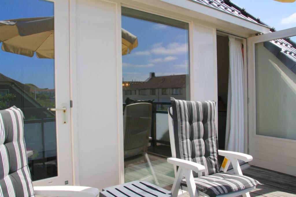 Balkón nebo terasa v ubytování Appartement Abbestederweg Callantsoog