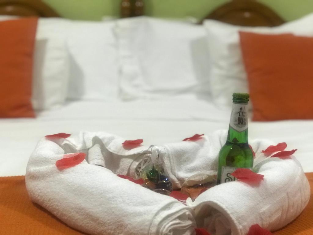 Nápoje v ubytování Hotel Argos