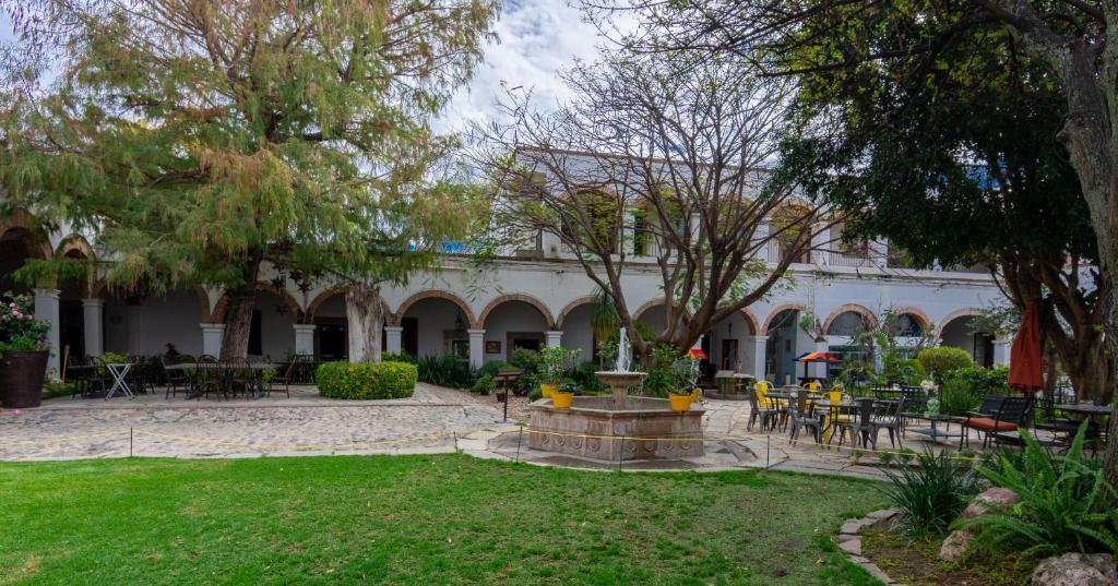Zahrada ubytování Hotel Hacienda San Cristóbal