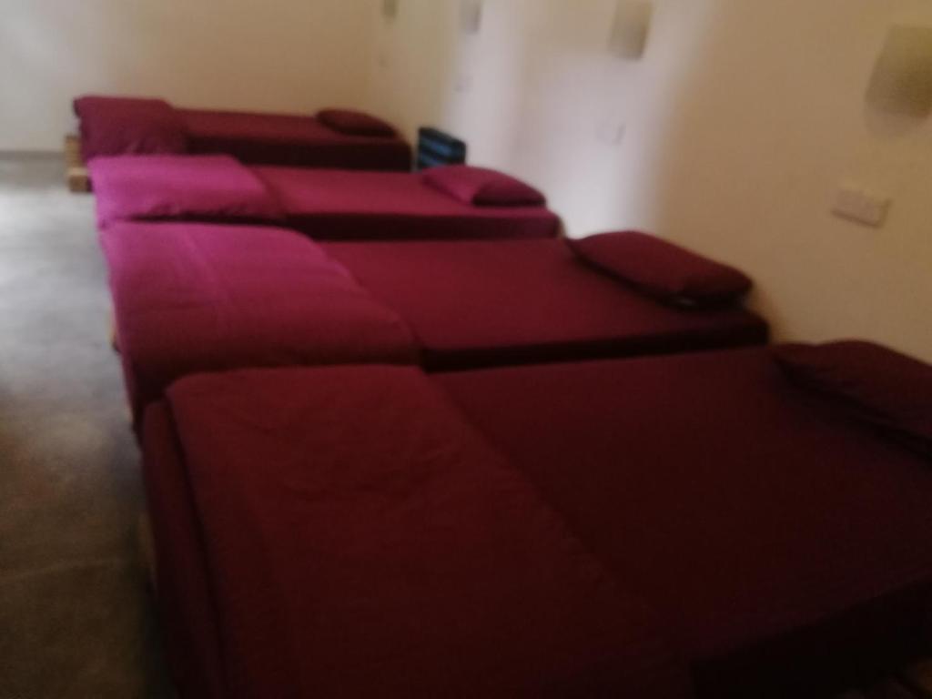 Postel nebo postele na pokoji v ubytování Tiki bar hostel ella