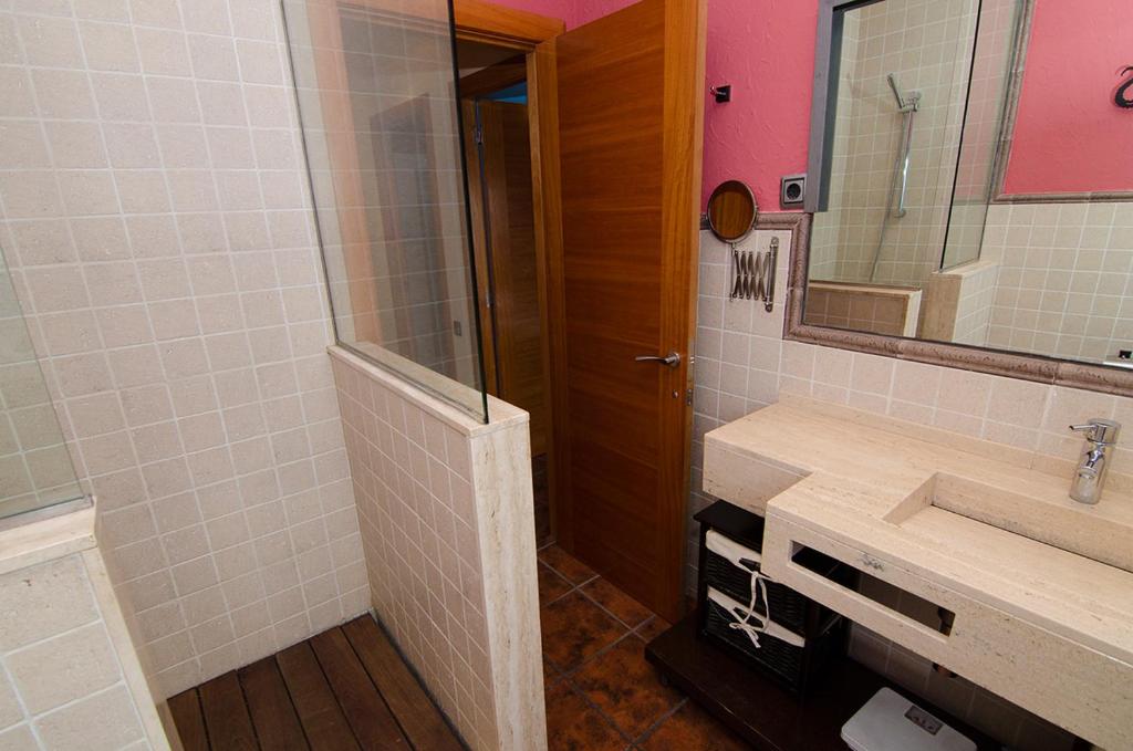 Koupelna v ubytování Club Villamar - La Venta