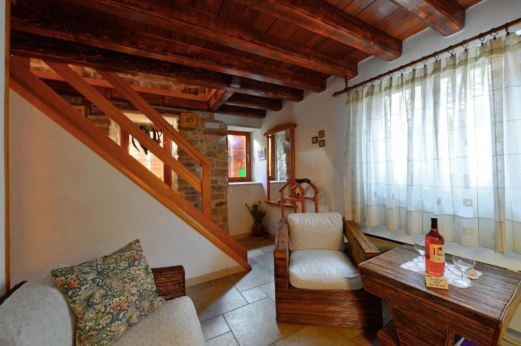 Posezení v ubytování Apartments Salvezani