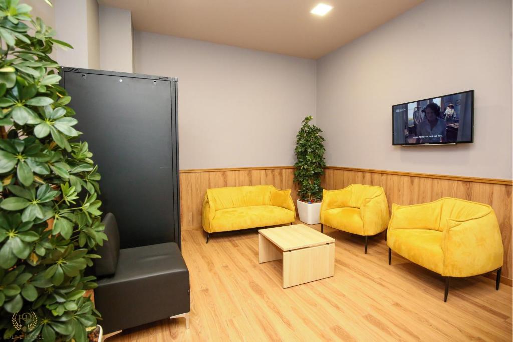Posezení v ubytování Hotel Olive