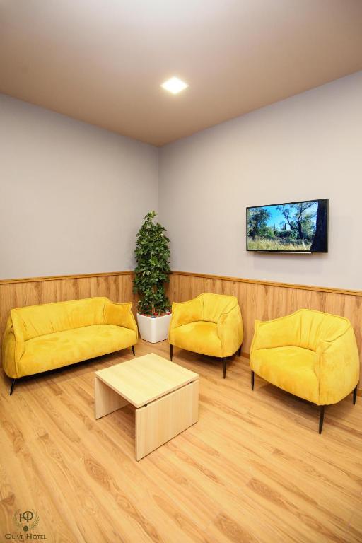 Posezení v ubytování Hotel Olive