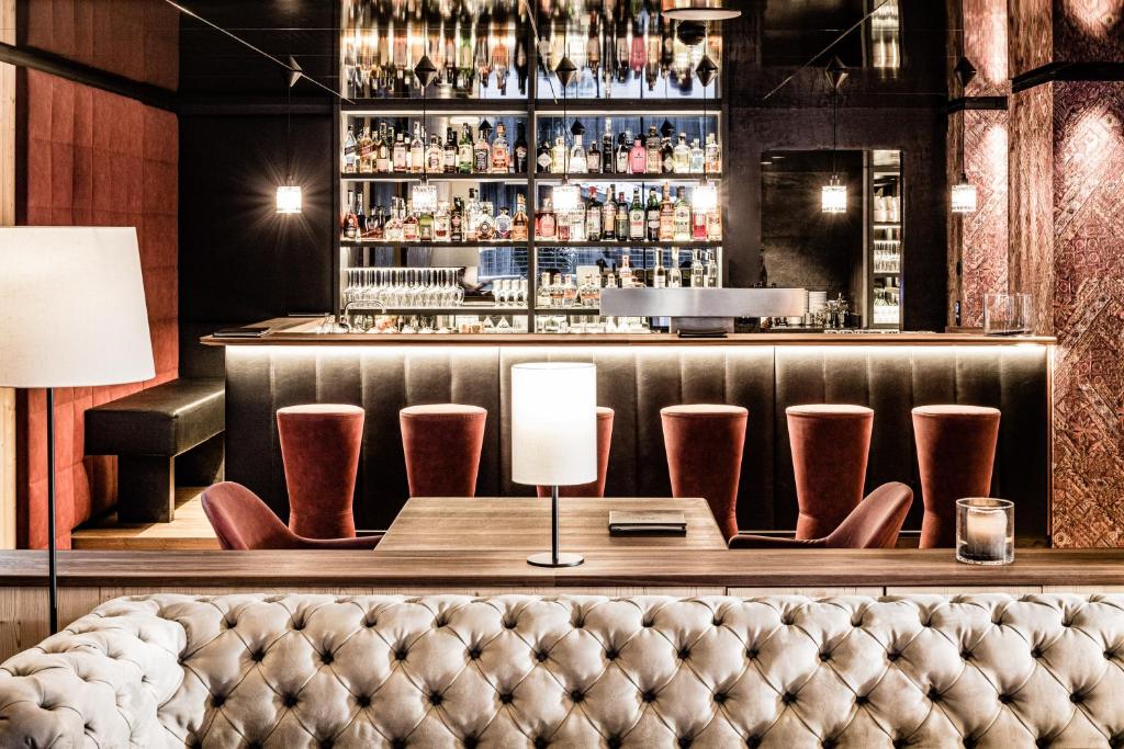 Posezení v ubytování Hotel Masl