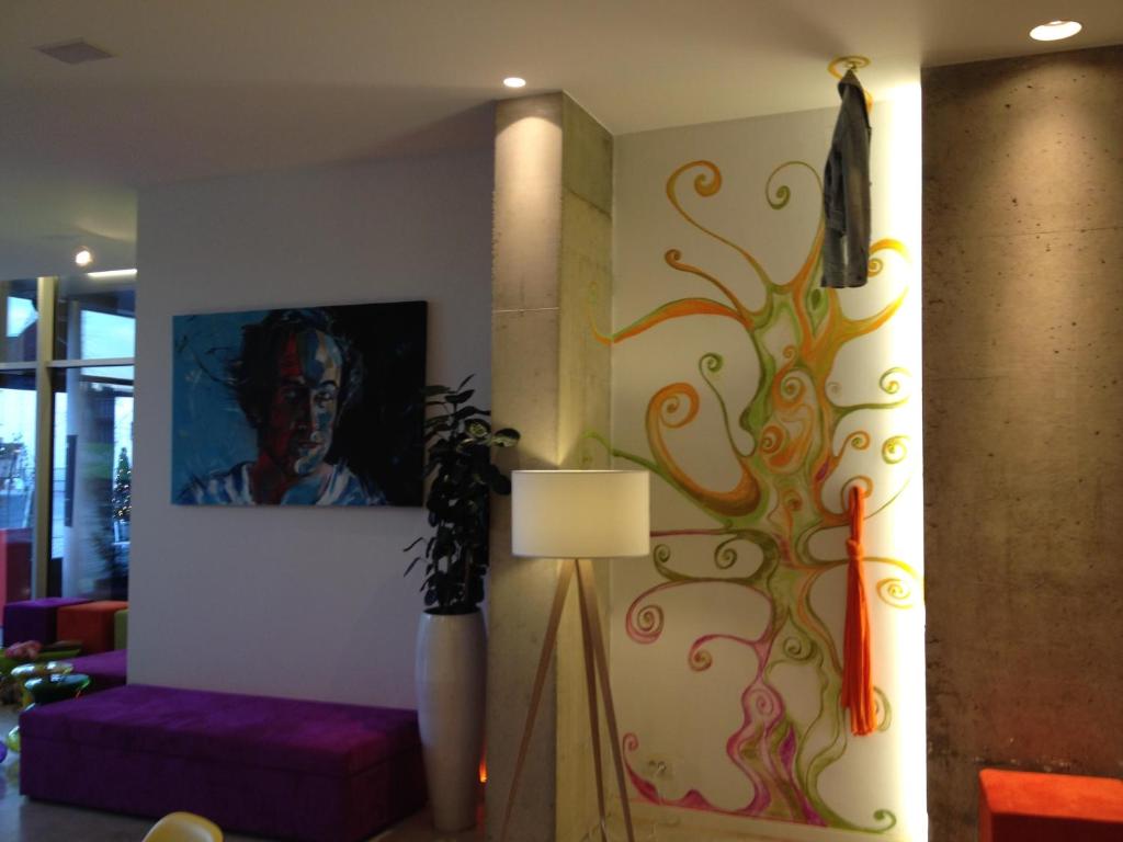 Istumisnurk majutusasutuses Hotel Corbie Geel