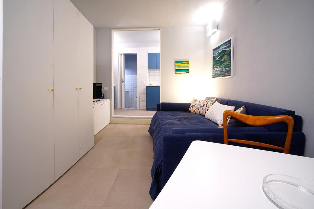 Postel nebo postele na pokoji v ubytování Casa Sironi