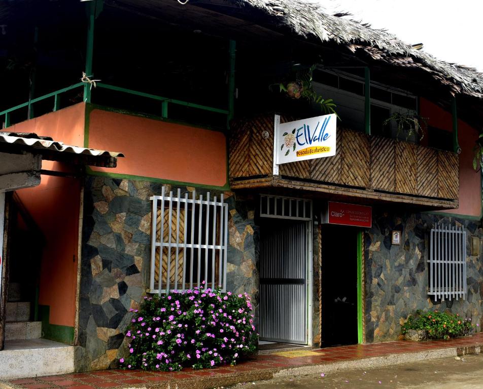 Hoone, kus hostel asub