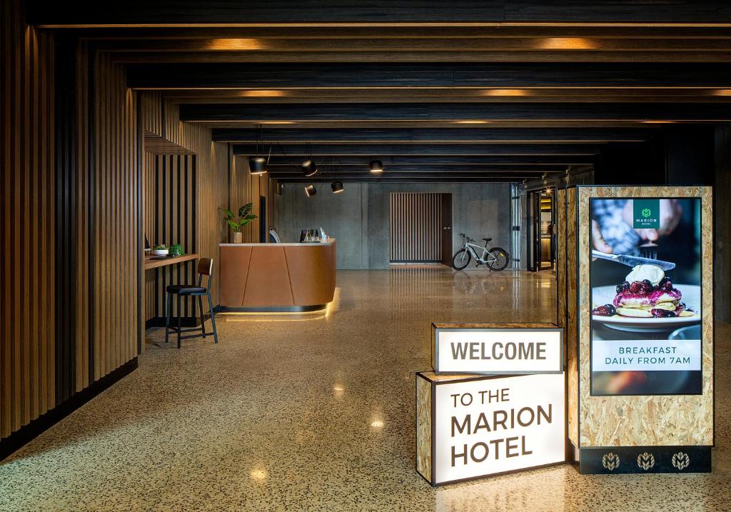 Vstupní hala nebo recepce v ubytování Marion Hotel