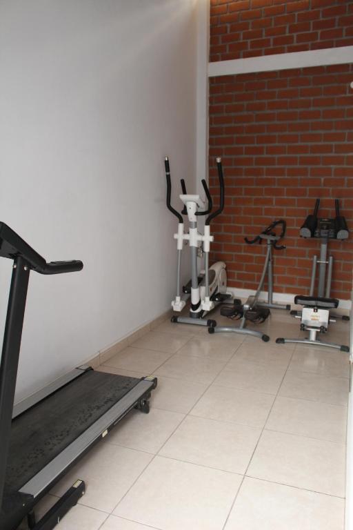 Fitness centrum a/nebo fitness zařízení v ubytování Huacachina Desert House