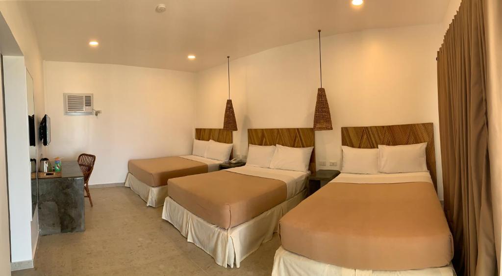 Cebu R Resort Tabuelan - 带有海景的三室