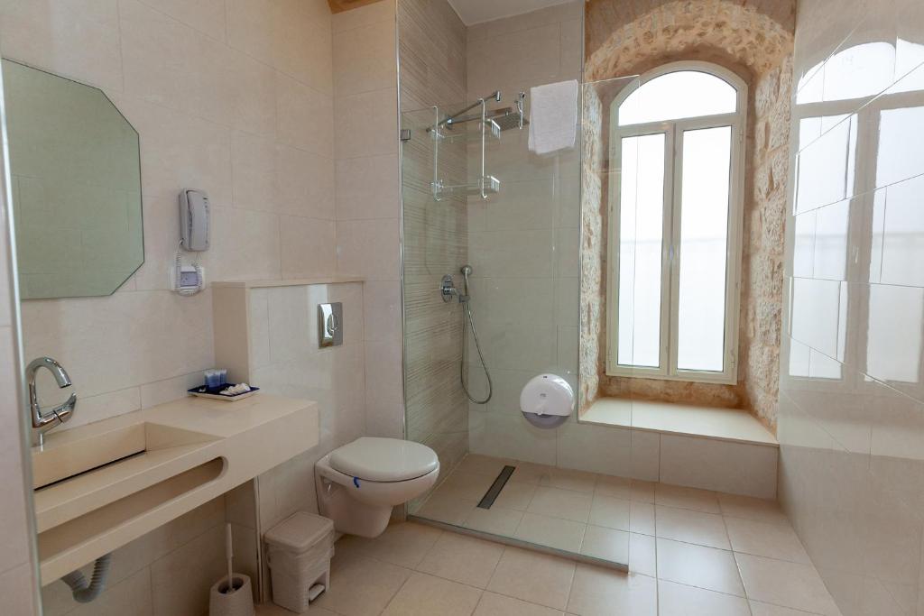 Koupelna v ubytování Azzahra Boutique Hotel & Restaurant - Jerusalem