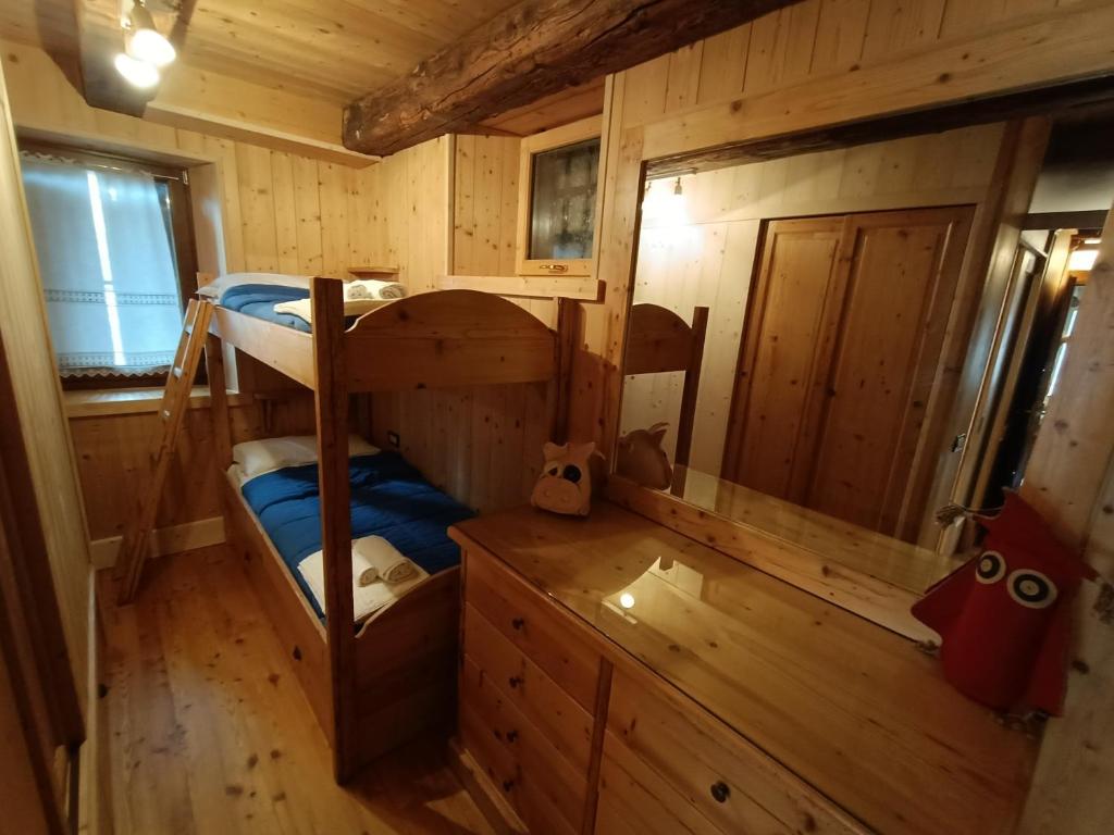 Postel nebo postele na pokoji v ubytování Haus Khlemele