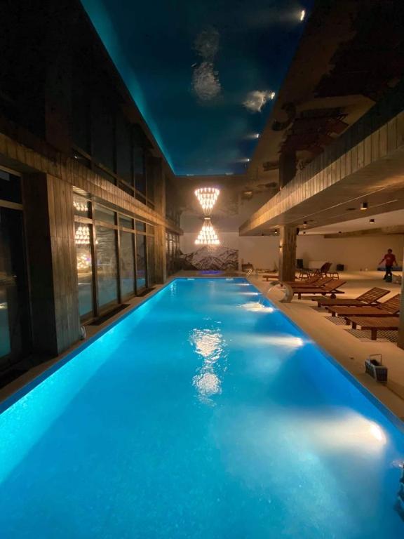 Bazén v ubytování New Gudauri, Atrium 228 nebo v jeho okolí