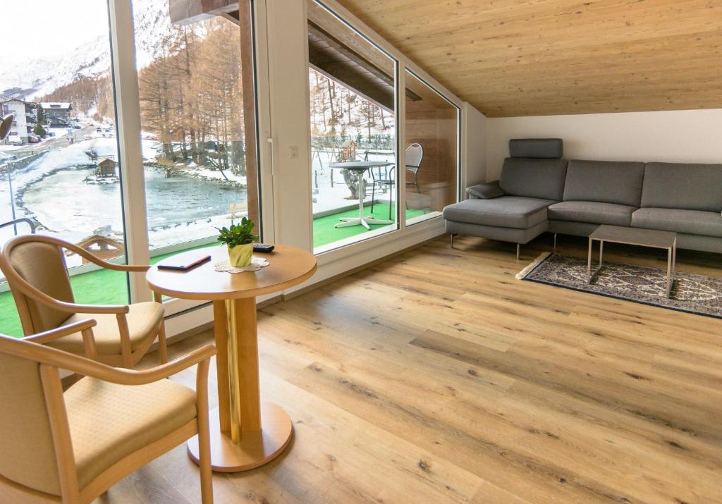 Posezení v ubytování Hotel Portjengrat