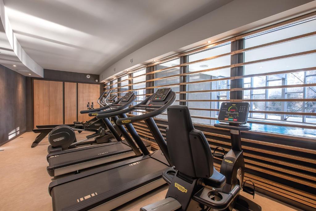 Fitness centrum a/nebo fitness zařízení v ubytování Altezza - Arc 1800 Hotel & Spa - ex Mercure