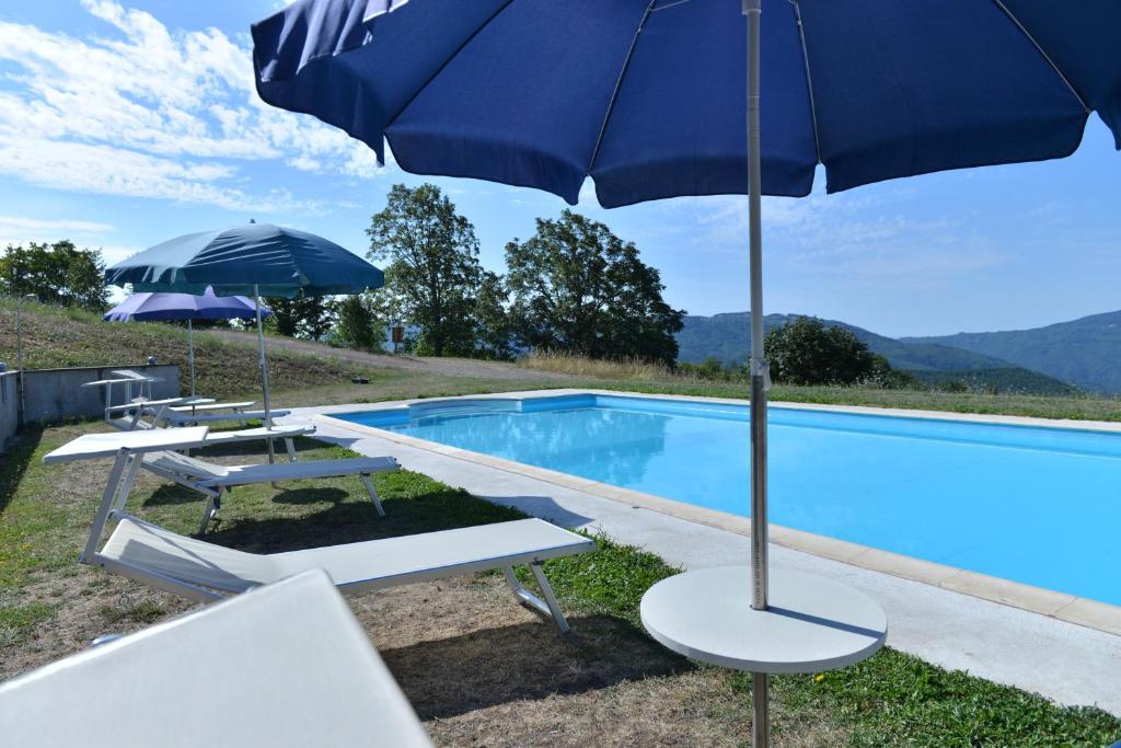 Bazén v ubytování Casa Sperandini nebo v jeho okolí