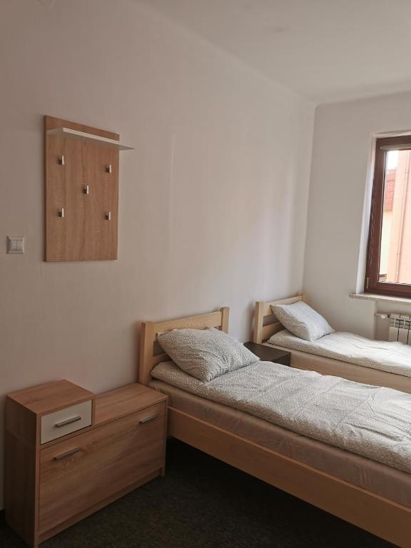 Posteľ alebo postele v izbe v ubytovaní For rest Hostel