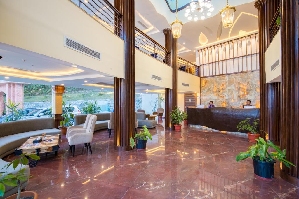 Posezení v ubytování Aagantuk Resort