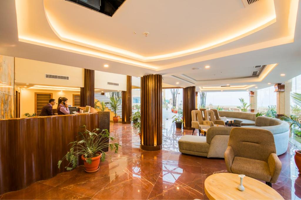 Posezení v ubytování Aagantuk Resort