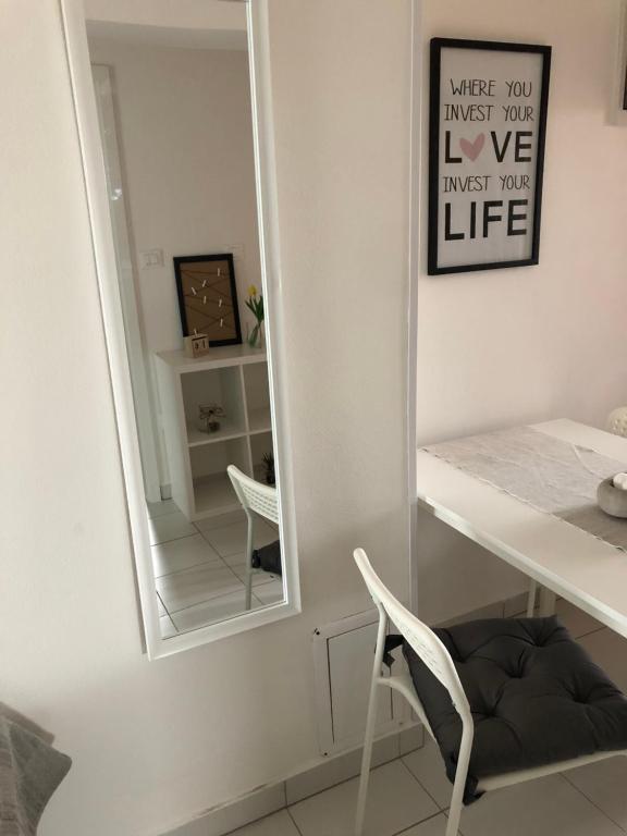 Postel nebo postele na pokoji v ubytování Apartman Lina