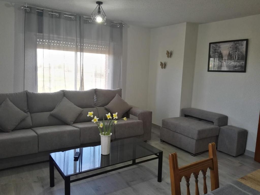 Posedenie v ubytovaní Vivienda Turística El Asturiano