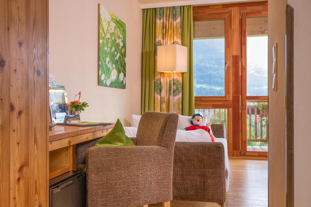 Posezení v ubytování RAMSI euer Familienhotel