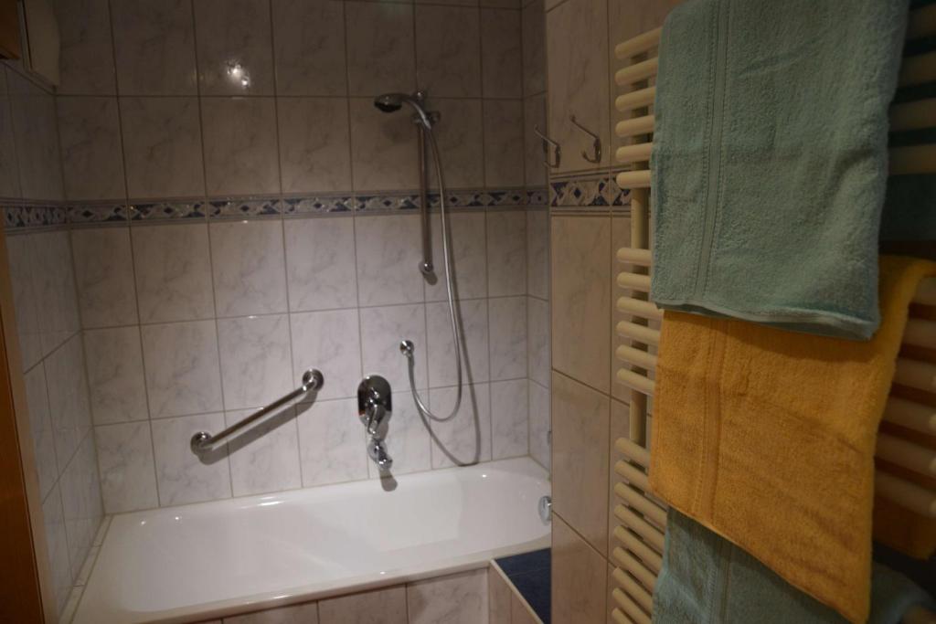 Koupelna v ubytování Ferienwohnungen Annelies