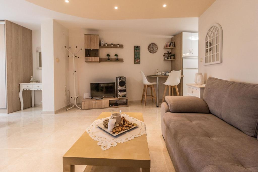 Posezení v ubytování Anastasia Residence Sea View