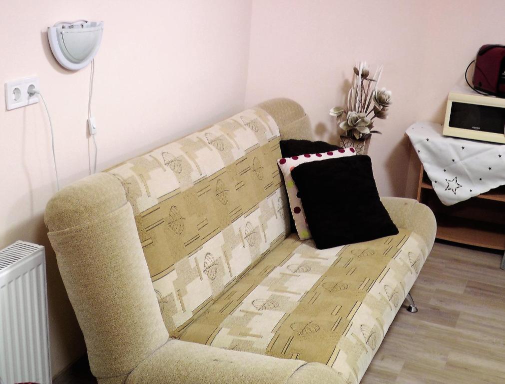 Posezení v ubytování Green Lake Airport Apartments
