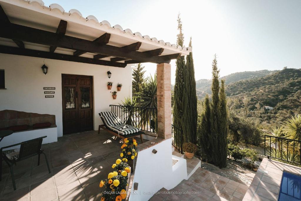 Nespecifikovaný výhled na hory nebo výhled na hory při pohledu z bed and breakfast