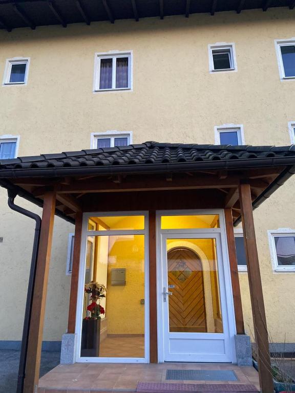 Exteriér nebo vchod ubytování Wohnen mit Bergausblick