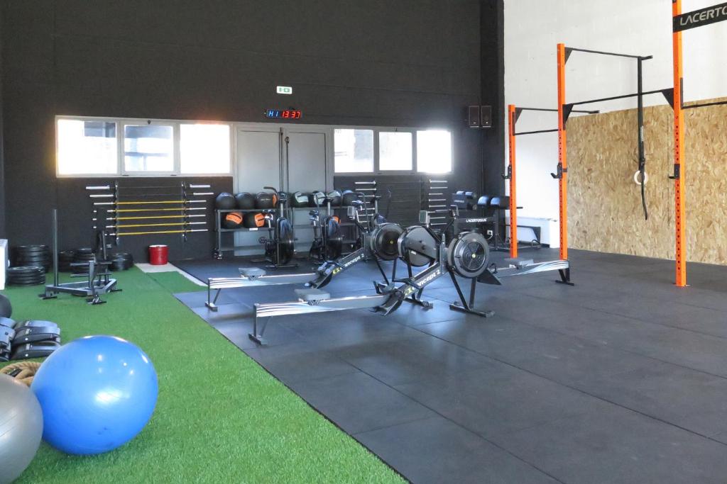 Fitness centrum a/nebo fitness zařízení v ubytování AN Hotel Dépendance Milano Melegnano