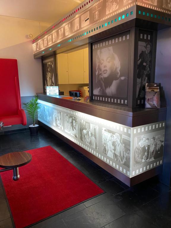 Posezení v ubytování CineHotel Maroni