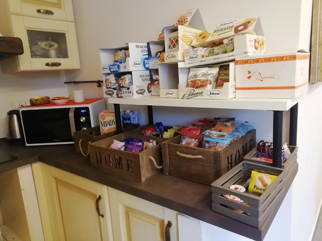 A kitchen or kitchenette at B&B MOLINARI