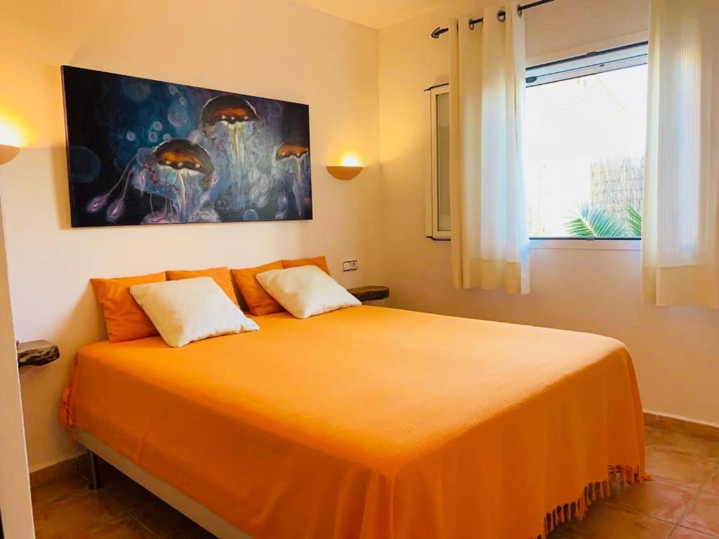 Postel nebo postele na pokoji v ubytování Villas2meet Mallorca