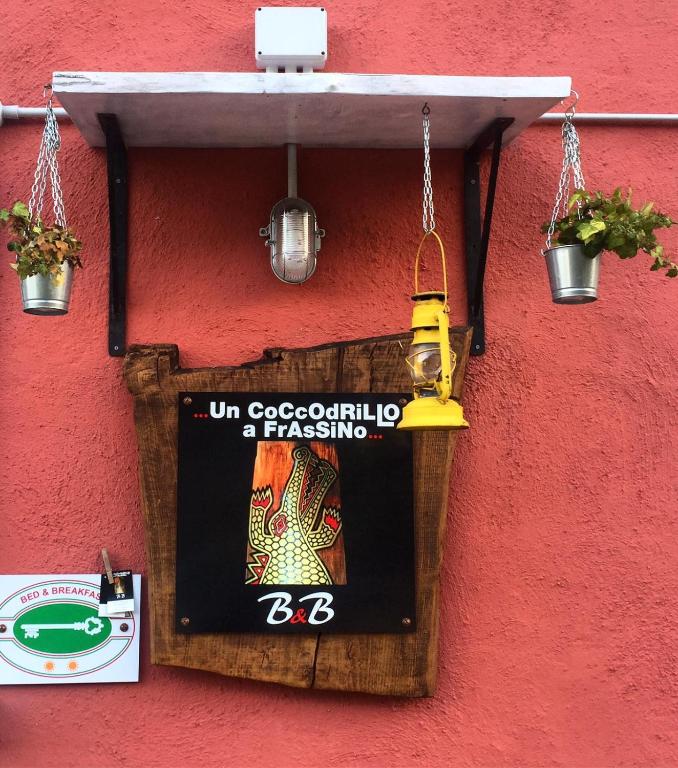 Certifikát, hodnocení, plakát nebo jiný dokument vystavený v ubytování Un coccodrillo a FrAsSiNo