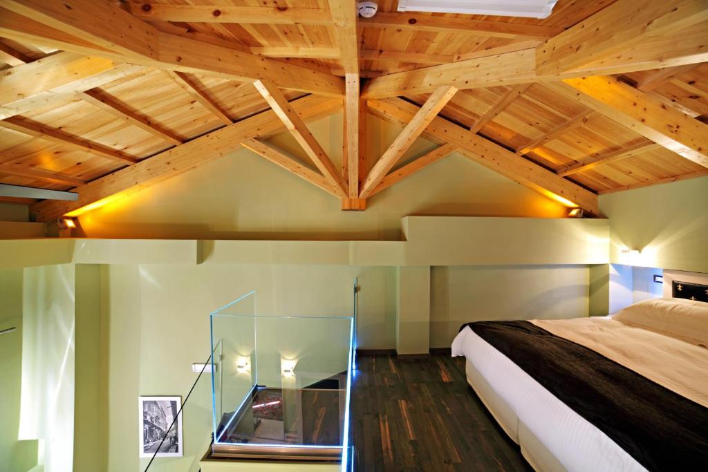 Postel nebo postele na pokoji v ubytování Elia Fatma Boutique Hotel
