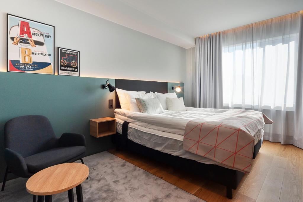 Postel nebo postele na pokoji v ubytování Holiday Inn Helsinki - Expo by IHG