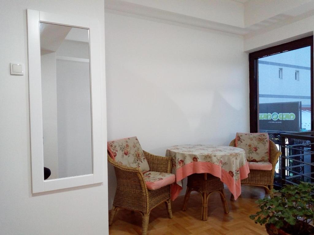 Posezení v ubytování Apartmani Milošević