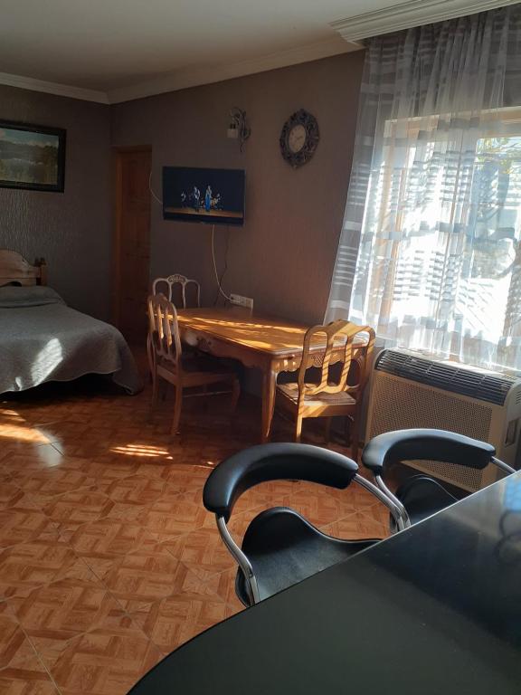 Posezení v ubytování Guest House Khatuna